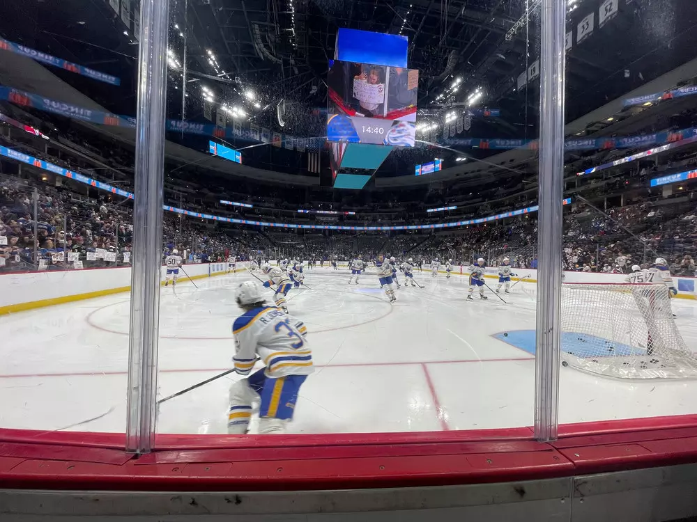 Colorado Avalanche Glass Seats