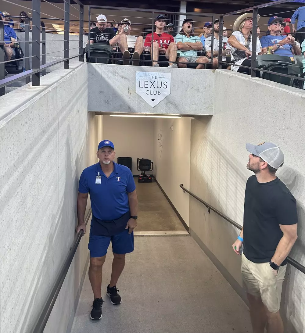 Entrance to the Lexus Club from the amazing seat locations