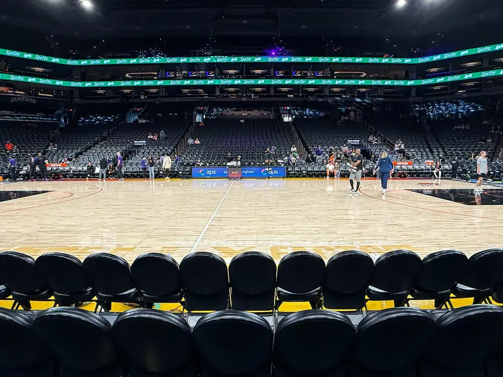 Courtside 115, Row B representative photo