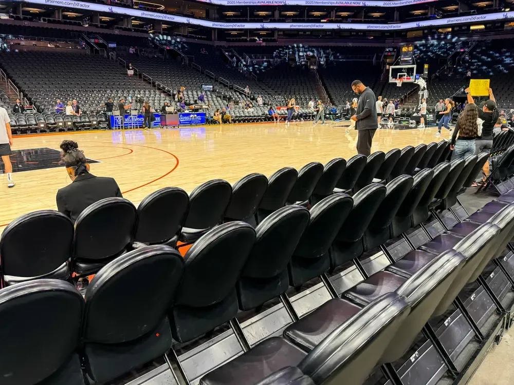 Courtside 115, Row B representative photo