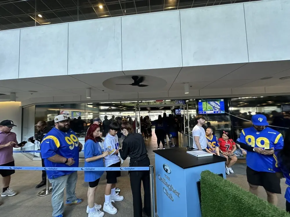 Indoor VIP Club Entrance