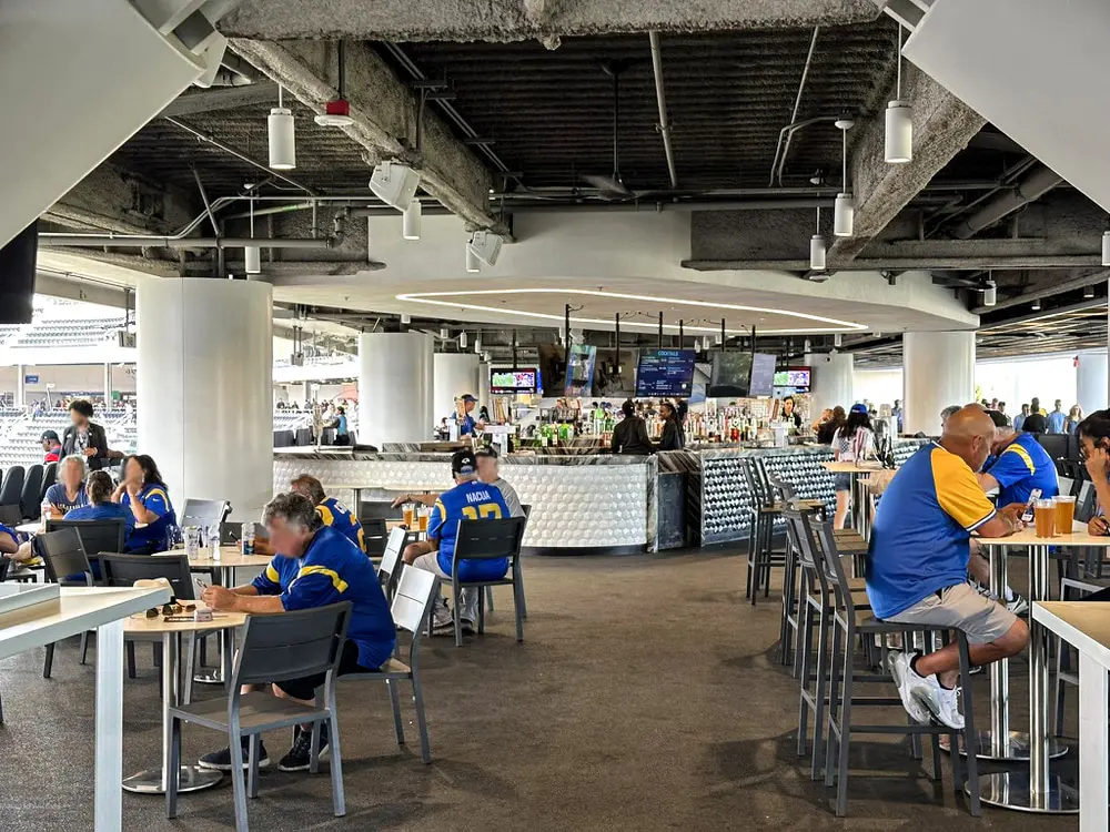Terrace Suite ticket holders also have access to the Terrace Lounge, an open-air club with food and beverages available for purchase.