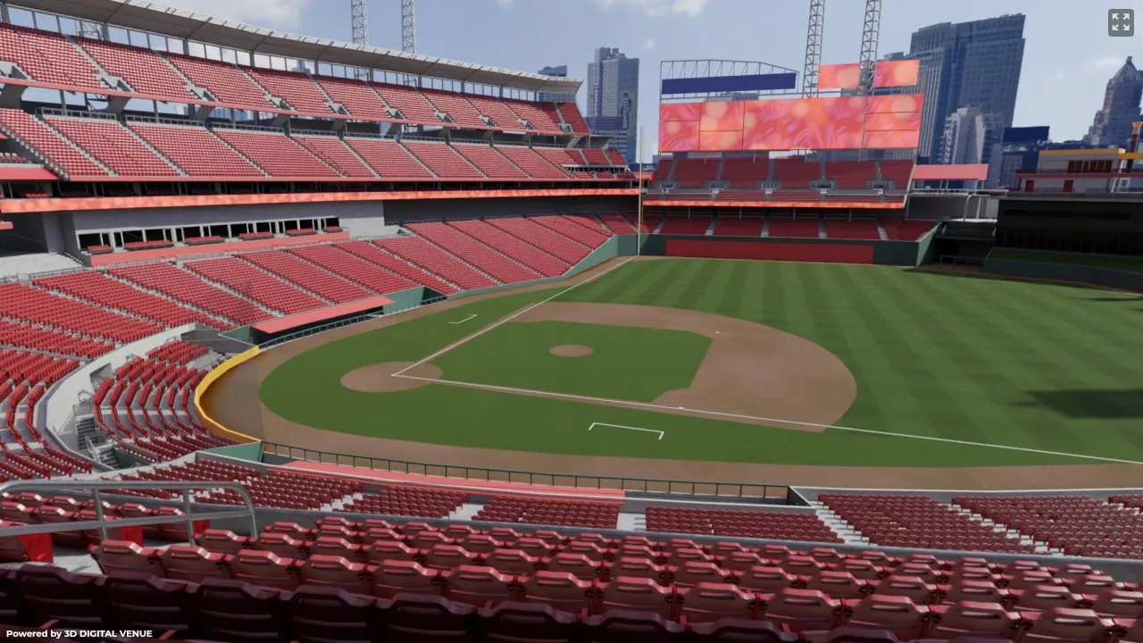 Detroit Tigers at Cincinnati Reds | Bally Sports Club 303, Row B | SuiteHop