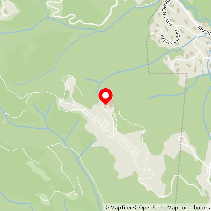 Map of Mountain Winery's location