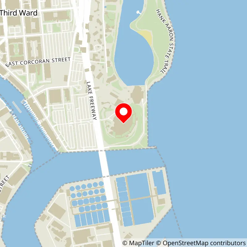 Map of American Family Insurance Amphitheater's location