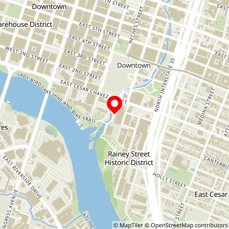 Map of ACL Live At The Moody Theater's location