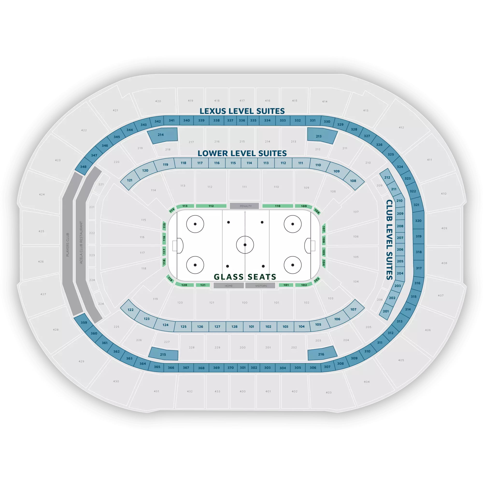 Vegas Golden Knights Seating Chart 