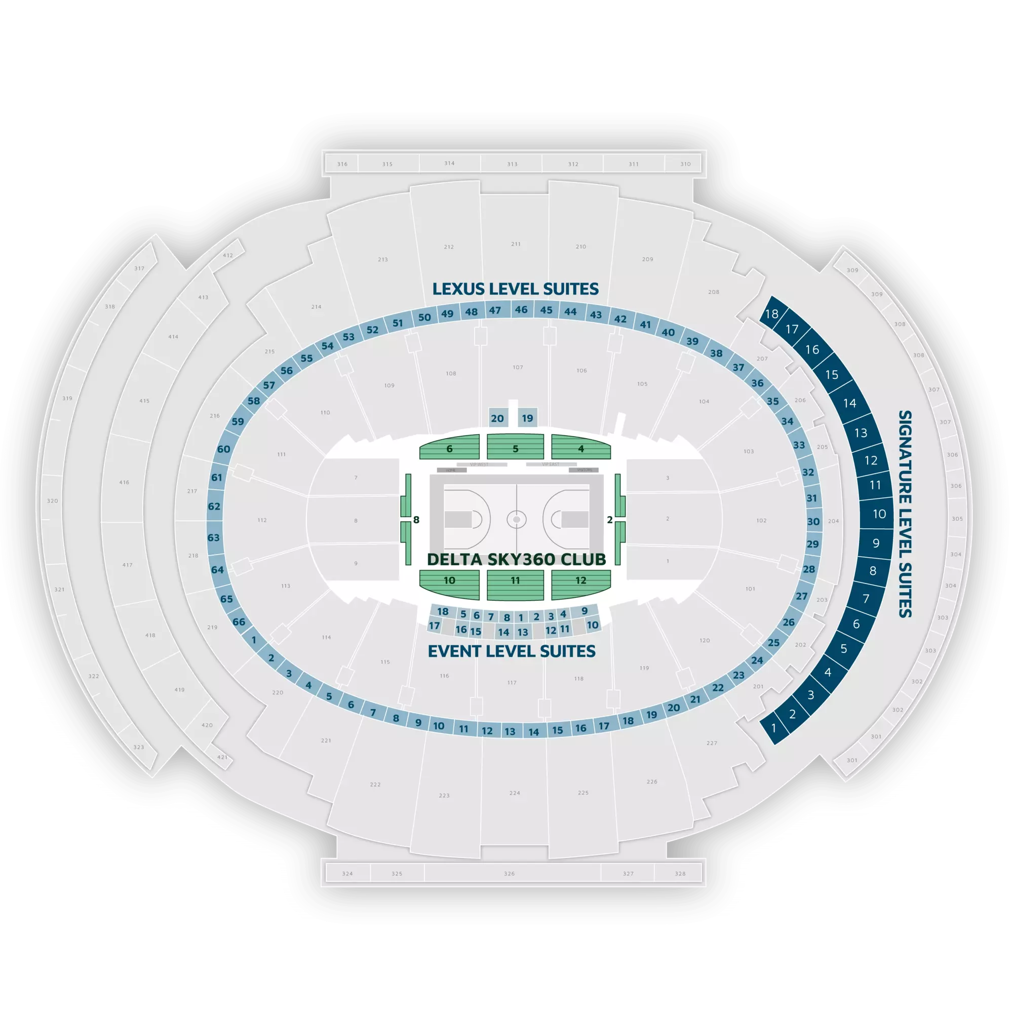 Madison Square Garden Seating Charts 