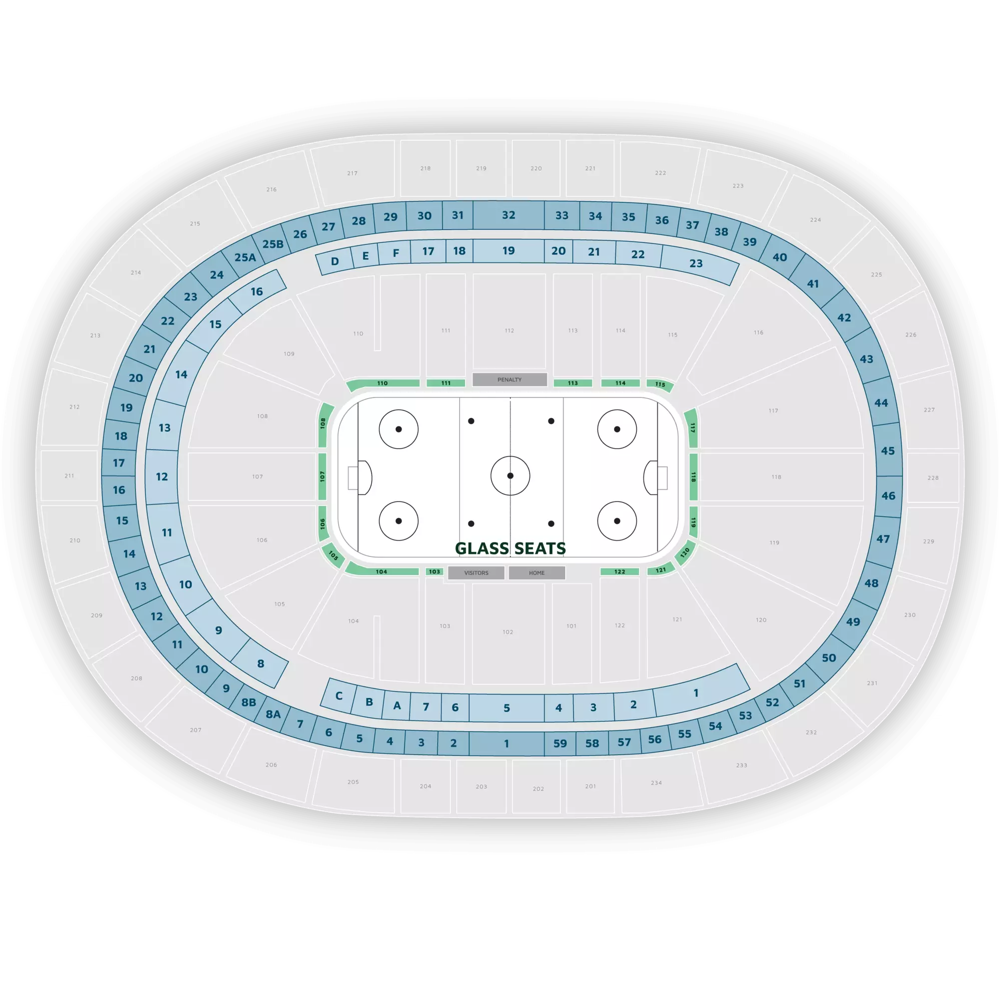 PPG Paints Arena Seating Charts